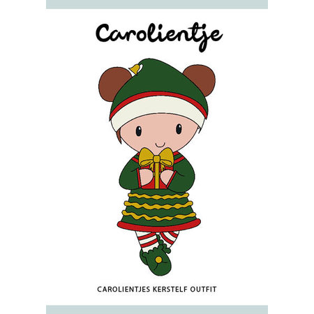 Caro's Atelier Haakpatroon Kerstelf Outfit Carolientje (digitaal)