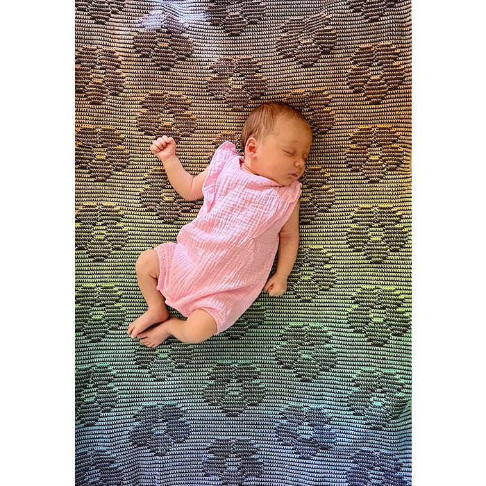 Garenpakket: Baby Blanket 'Bloem'