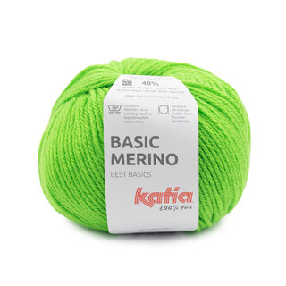 Katia Basic Merino 95 - Neon groen (uitlopend)