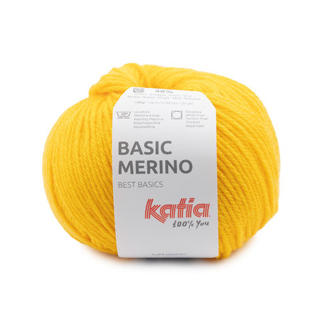 Katia Basic Merino 96 - Verkeersgeel