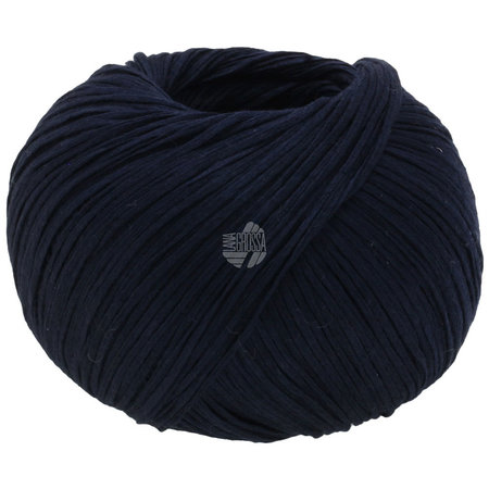 Lana Grossa Linea Pura Nastrino 17-nacht blauw