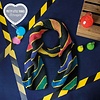 Breipakket: Rainbow Science Scarf