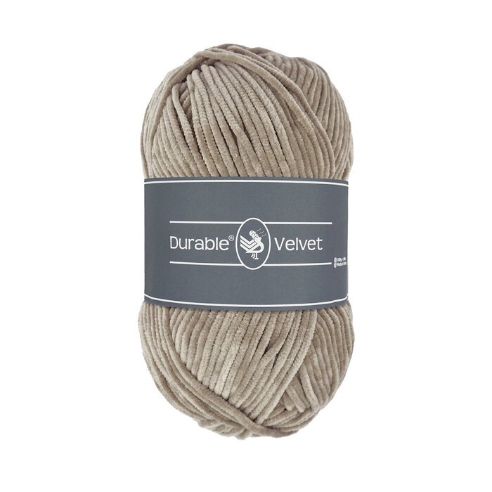 Durable Velvet 343 - Warm Taupe