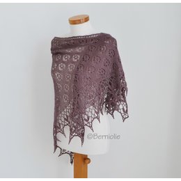 Berniolie Breipakket: Rosa Shawl