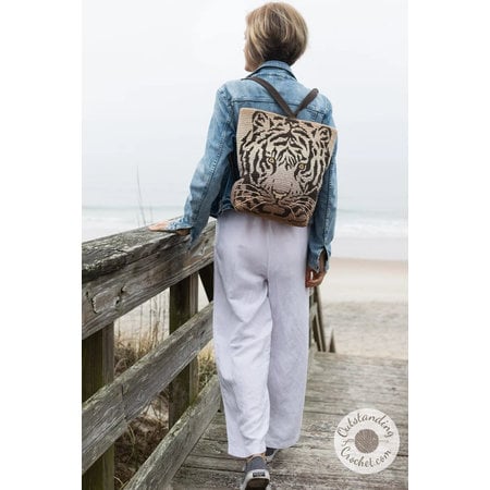 Garenpakket: Tiger Bag (effen/rustig verloop)