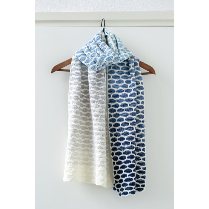 Caro's Atelier Haakpatroon Honinggolfjes sjaal (boekje)