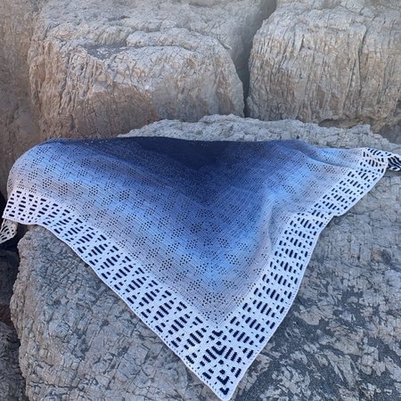 Caro's Atelier Haakpakket Deep Sea Shawl