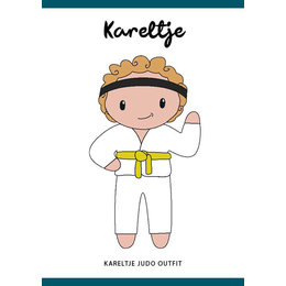 Caro's Atelier Haakpatroon Judo outfit Kareltje (boekje)