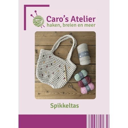 Caro's Atelier Haakpatroon Spikkeltas (boekje)