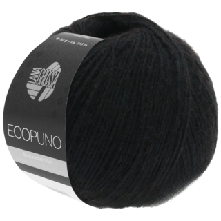 Lana Grossa Ecopuno 16 - Zwart