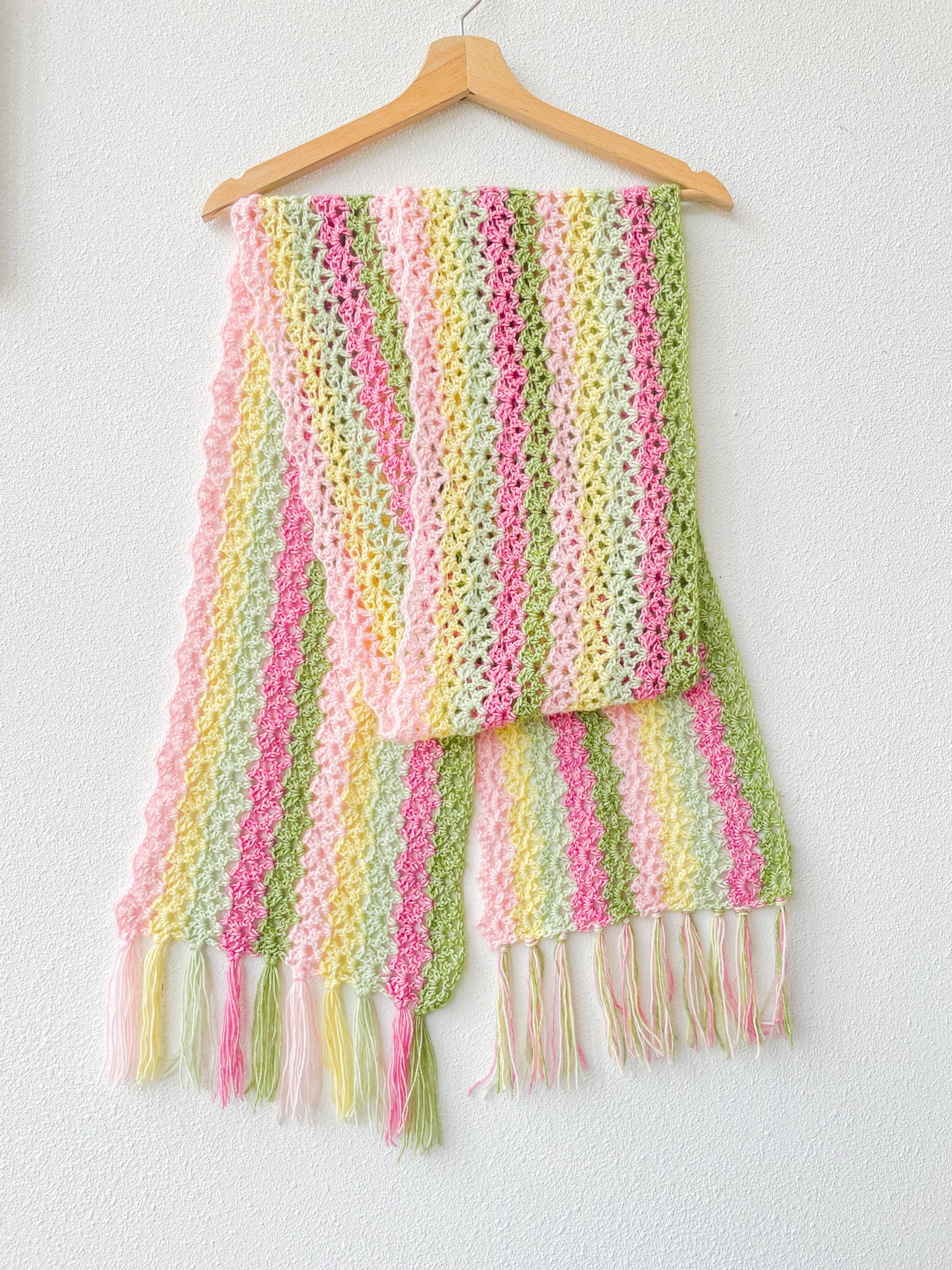 Caro's Atelier Haakpakket Lentefrisse V sjaal
