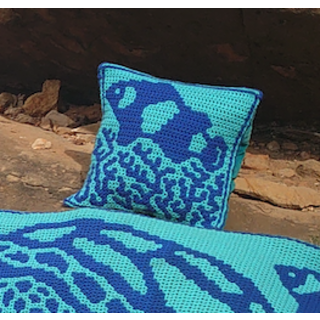 Haakpakket: Anemoon vis kussen