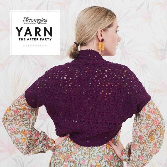 Scheepjes AP Yarn afterparty 99: Daisy Chain Shrug