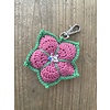 Mini haakpakket: Bloemen sleutelhanger