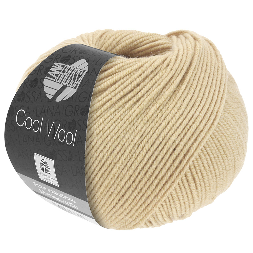 Lana Grossa Cool Wool 2107 - Creme (uitlopend)