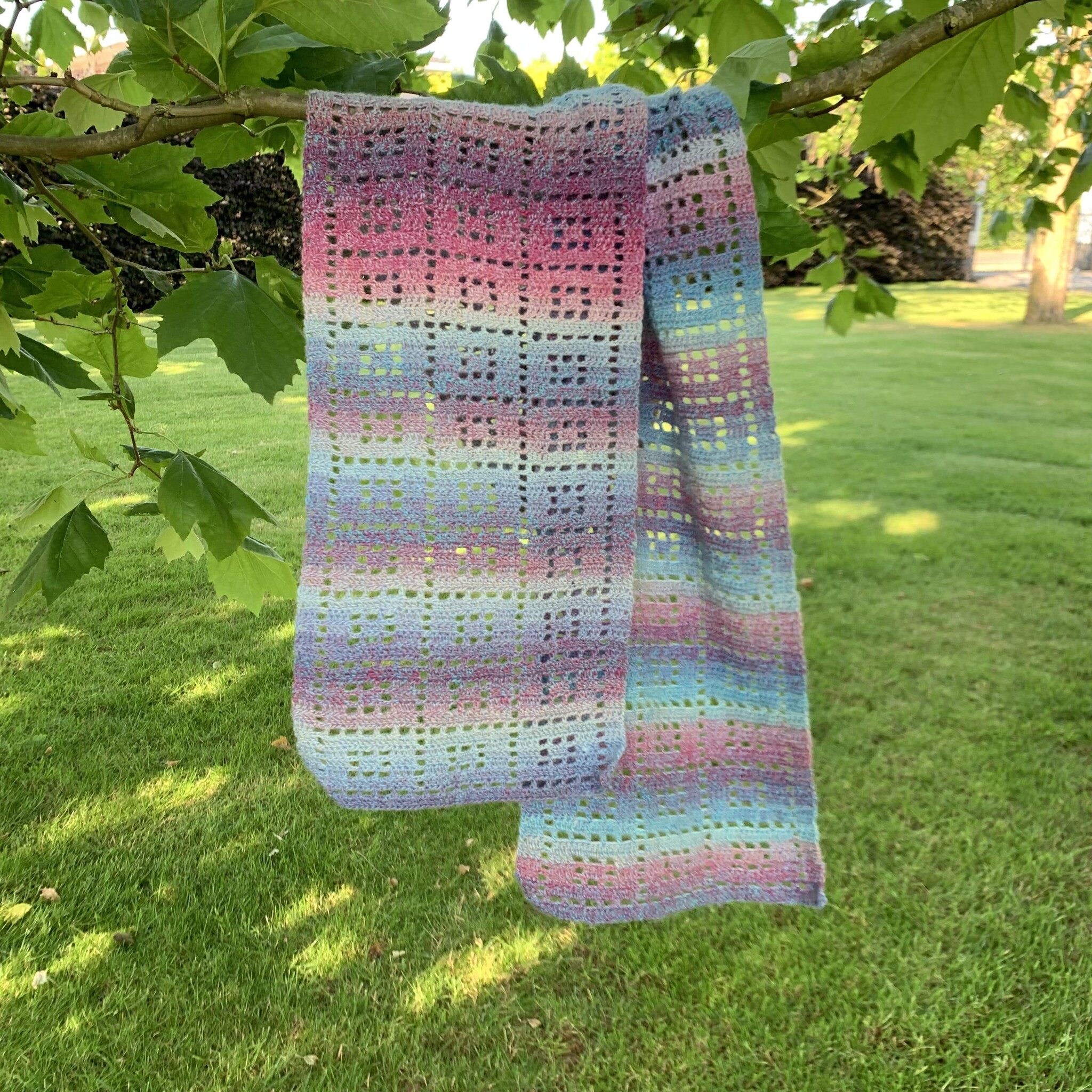 Caro's Atelier Haakpakket: Square Sjaal - Unity