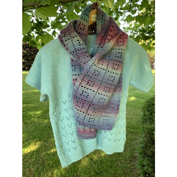 Caro's Atelier Haakpakket: Square Sjaal - Unity