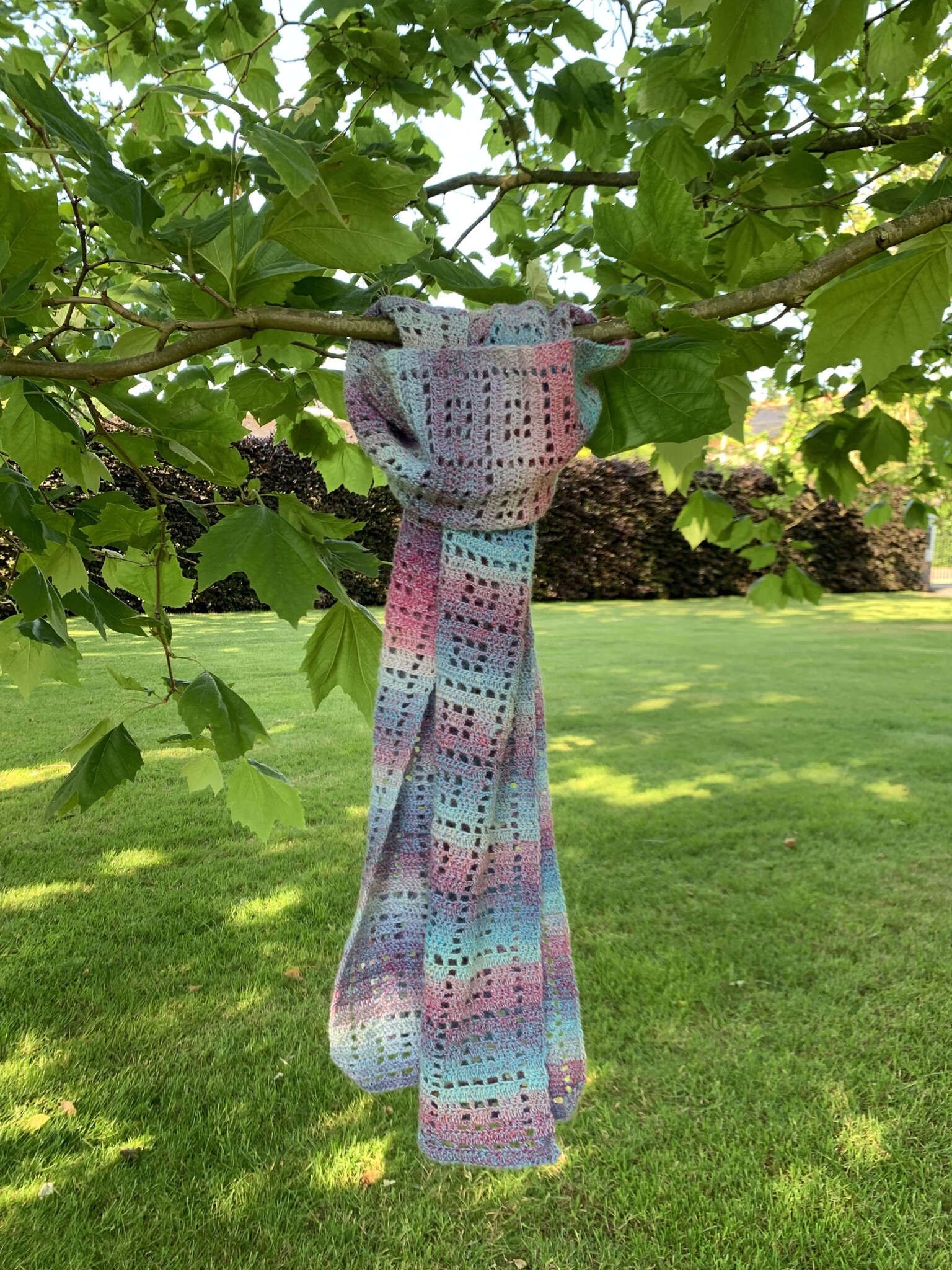 Caro's Atelier Haakpakket: Square Sjaal - Unity