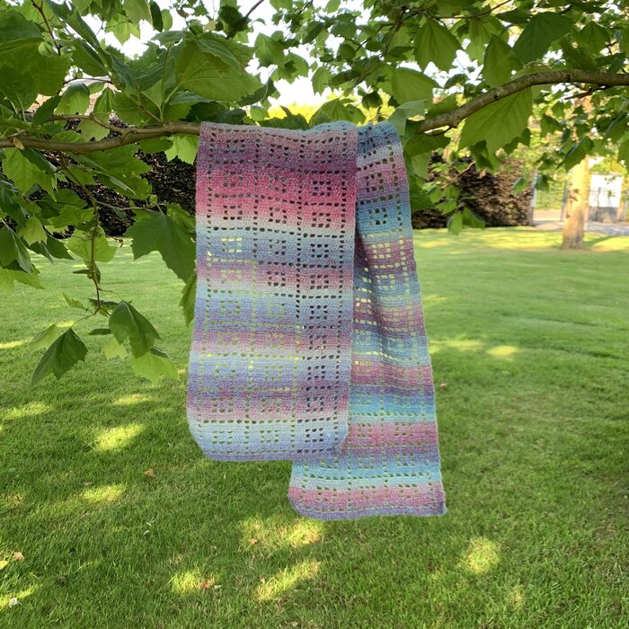 Caro's Atelier Haakpakket: Square Sjaal - Unity