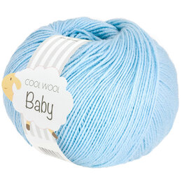 Lana Grossa Cool Wool Baby 321 - Pastelblauw