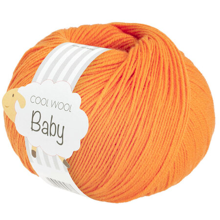 Lana Grossa Cool Wool Baby 318 - Mandarijn
