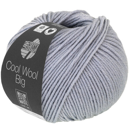 Lana Grossa Cool Wool Big 1019 - Grijsblauw