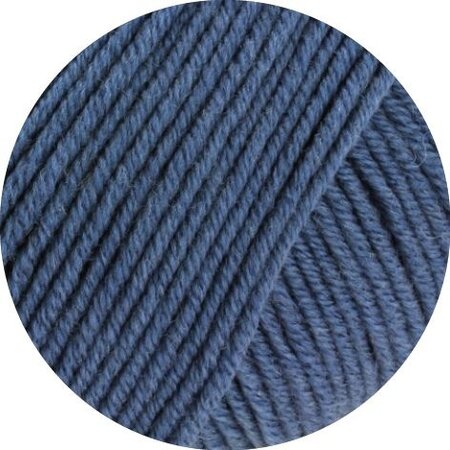 Lana Grossa Cool Wool Big 1627 - Blauw Gemêleerd