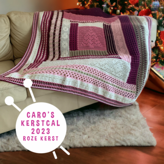 Caro’s Kerst deken CAL 2023