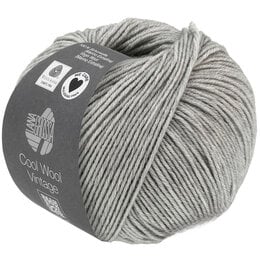 Lana Grossa Cool Wool Vintage 7369 - Lichtgrijs