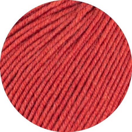 Lana Grossa Cool Wool 1428 - Rood Gemêleerd