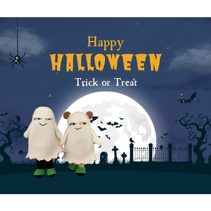 Haakpakket: Spook outfit Kareltje