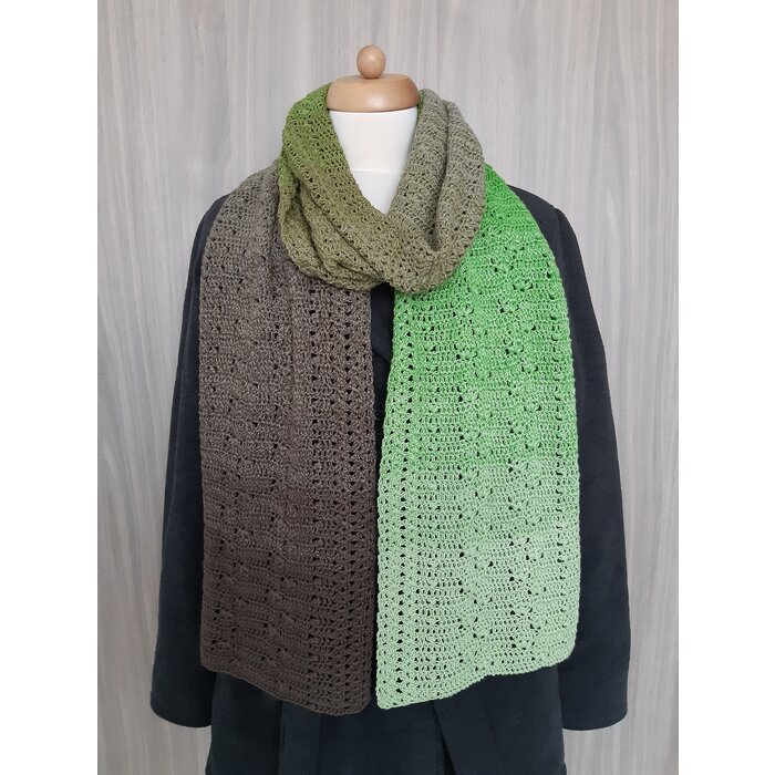 Welkrea Haakpakket: Sjaal Lente Flora - Whirl