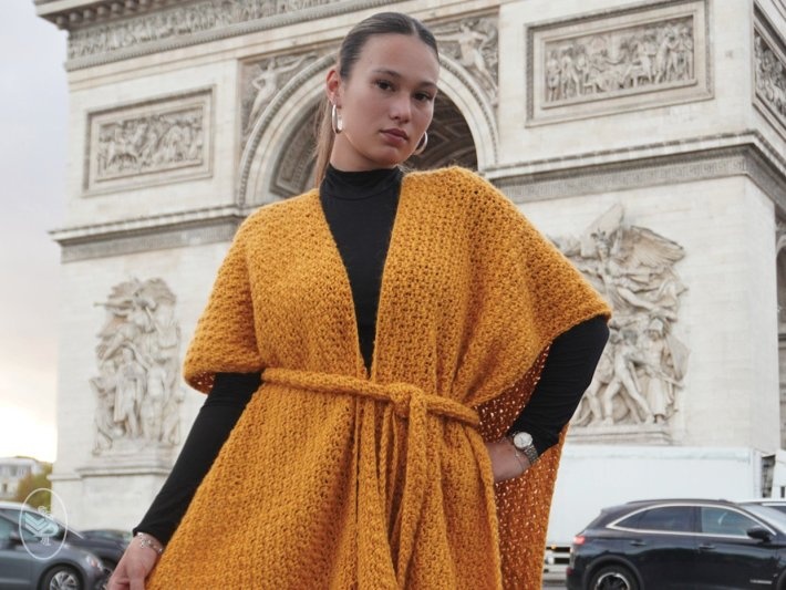 Durable Haakpatroon: Ruana