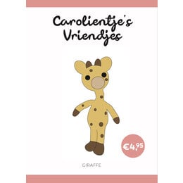 Caro's Atelier Haakpatroon Giraffe - Carolientje’s Vriendje