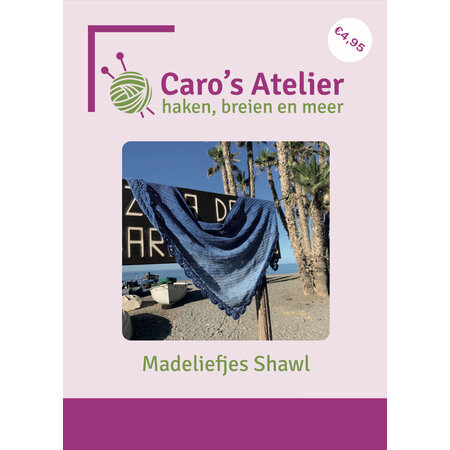 Caro's Atelier Haakpatroon Madeliefjes Shawl (boekje)