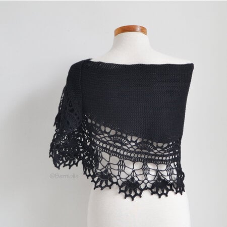 Berniolie Haakpakket: Ilvy Shawl