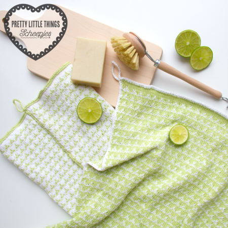 Scheepjes Breipakket: Clean Sweep Tea Towels - Scheepjes Kit