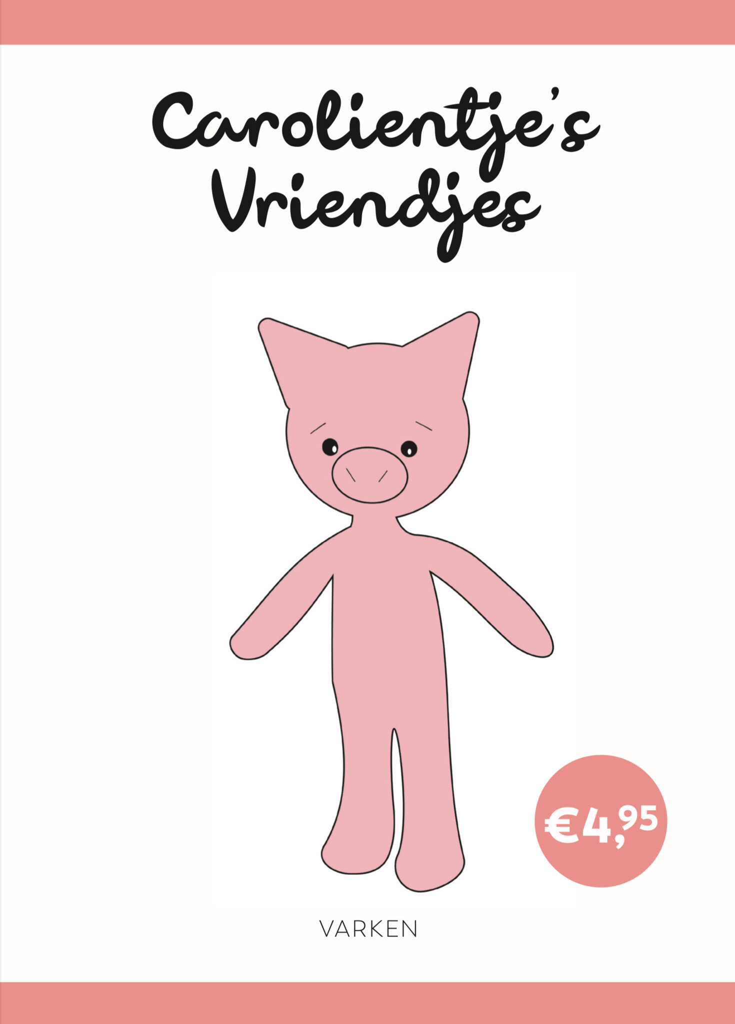 Caro's Atelier Haakpatroon Varken - Carolientje’s Vriendje (digitaal)