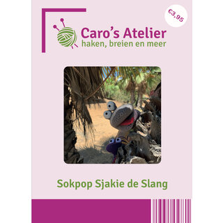 Caro's Atelier Haakpatroon Sokpop Sjakie de Slang (digitaal)