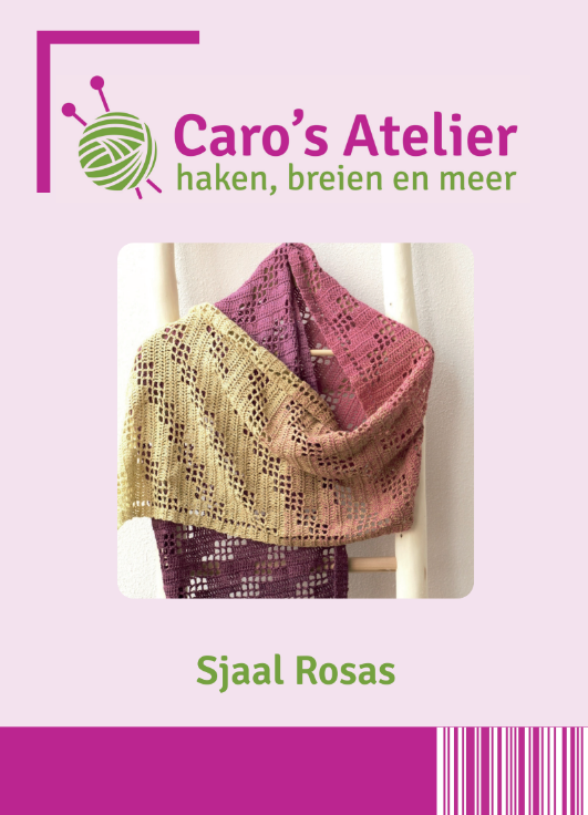Caro's Atelier Haakpatroon Sjaal Rosas (digitaal)