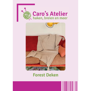 Caro's Atelier Haakpatroon Forest deken (boekje)
