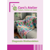 Caro's Atelier Haakpatroon Diagonale Blokkendeken (boekje)