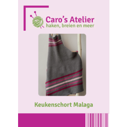 Caro's Atelier Haakpatroon Keukenschort “Malaga” (boekje)