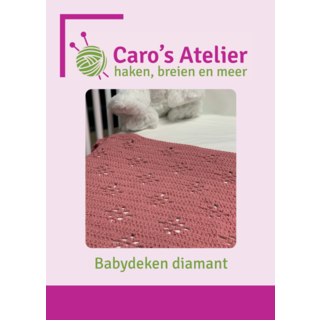 Caro's Atelier Haakpatroon Babydeken Diamant (digitaal)