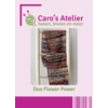 Caro's Atelier Haakpatroon Duo Flower Power Sjaal  (digitaal)