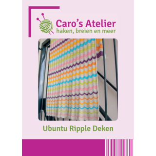 Caro's Atelier Haakpatroon Ubuntu Ripple Deken