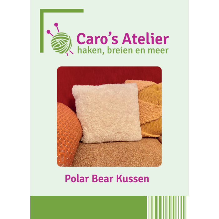 Breipatroon Kussen Polar Bear (digitaal)