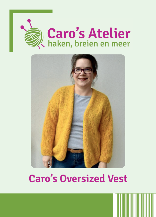 Caro's Atelier Breipatroon Caro's Oversized Vest (digitaal)