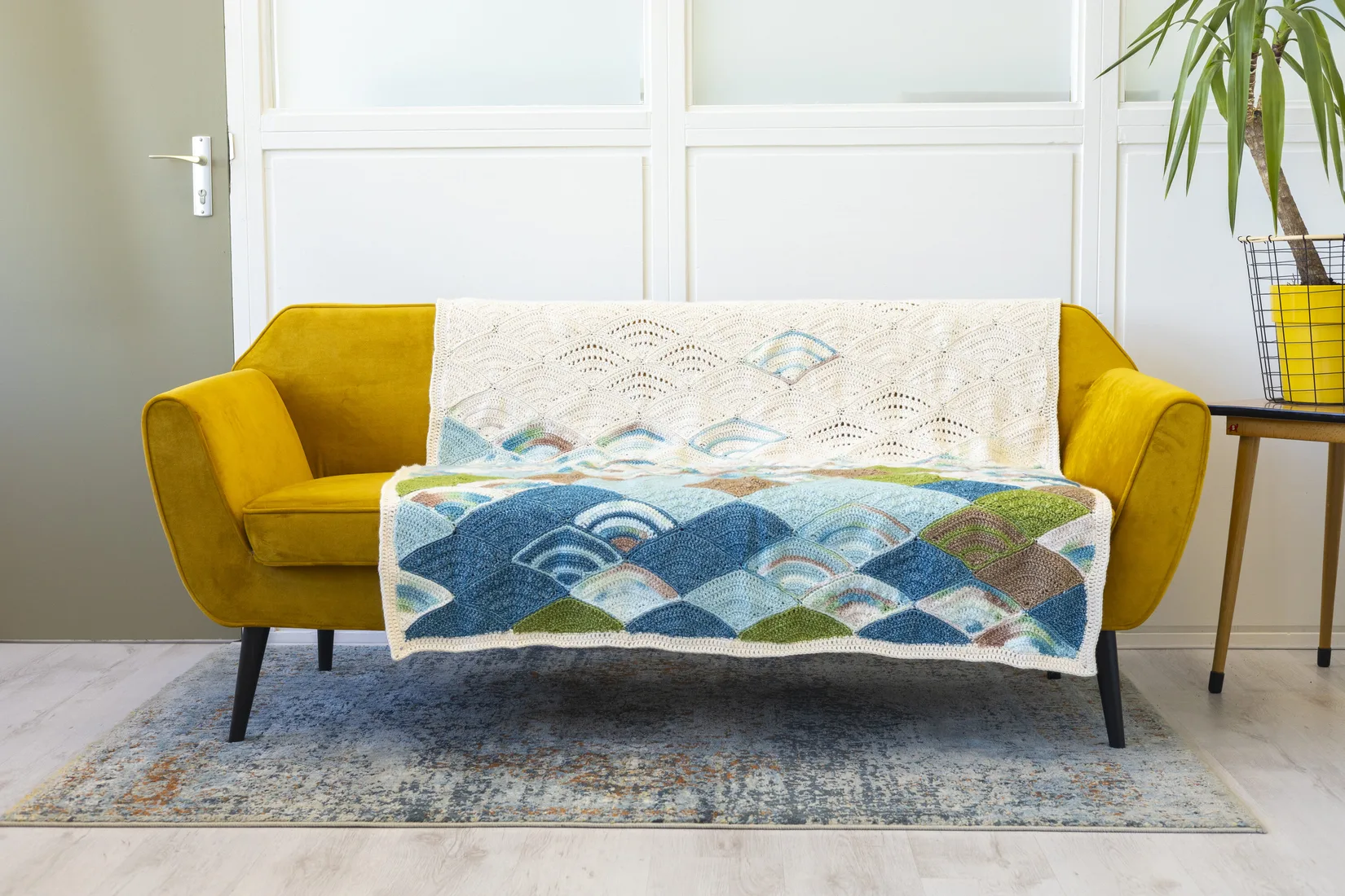 Scheepjes Haakpatroon: Mountain Clouds Blanket XL