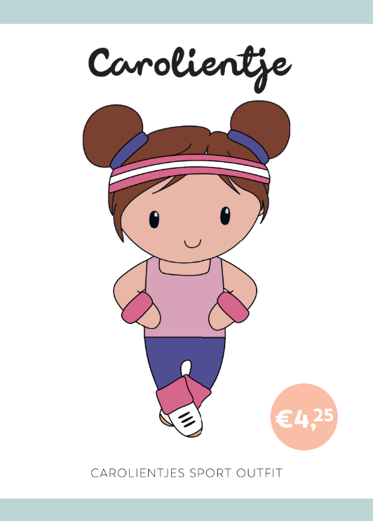 Caro's Atelier Haakpatroon Sport Outfit Carolientje (boekje)